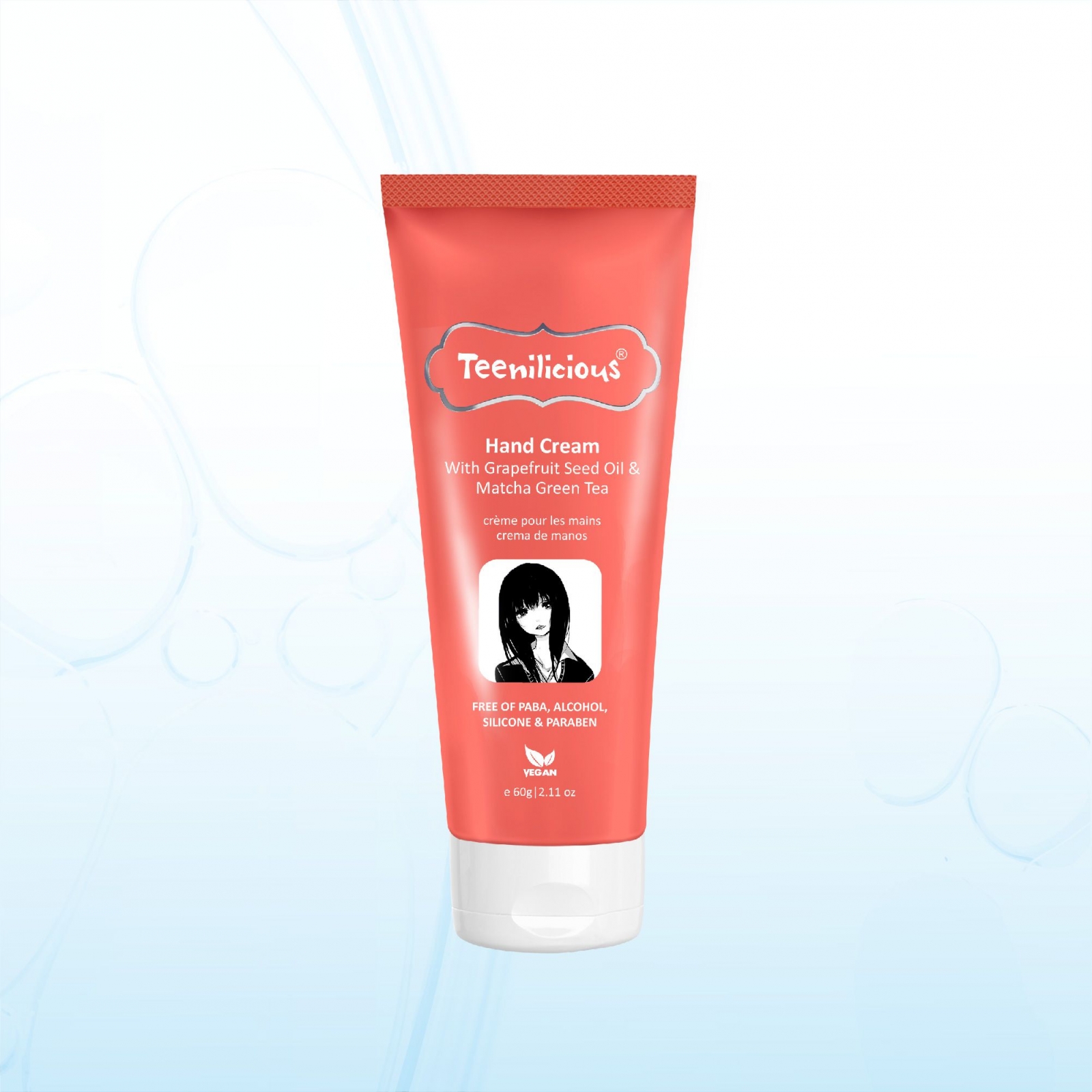 Teenilicious Hand Cream With Grapefruit Seed Oil & Matcha Green Tea