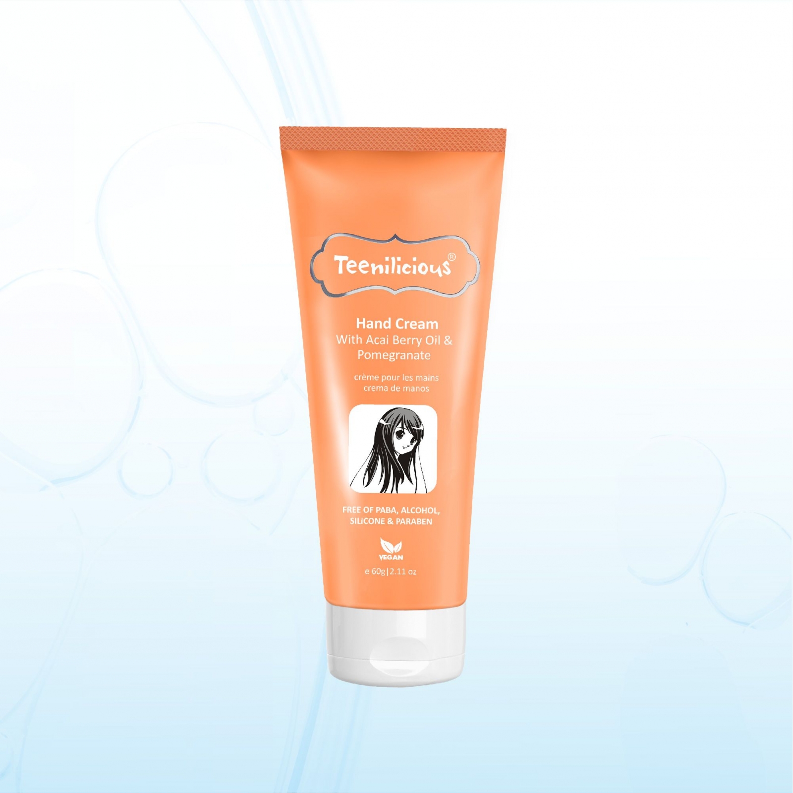 Teenilicious Hand Cream With Acai Berry Oil & Pomegranate